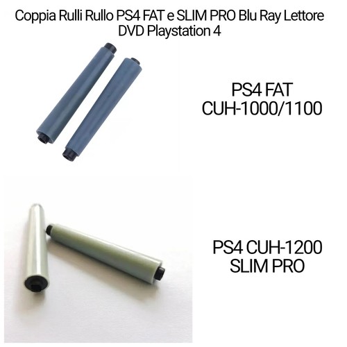 Coppia rulli rullo ps4 - coppia, e